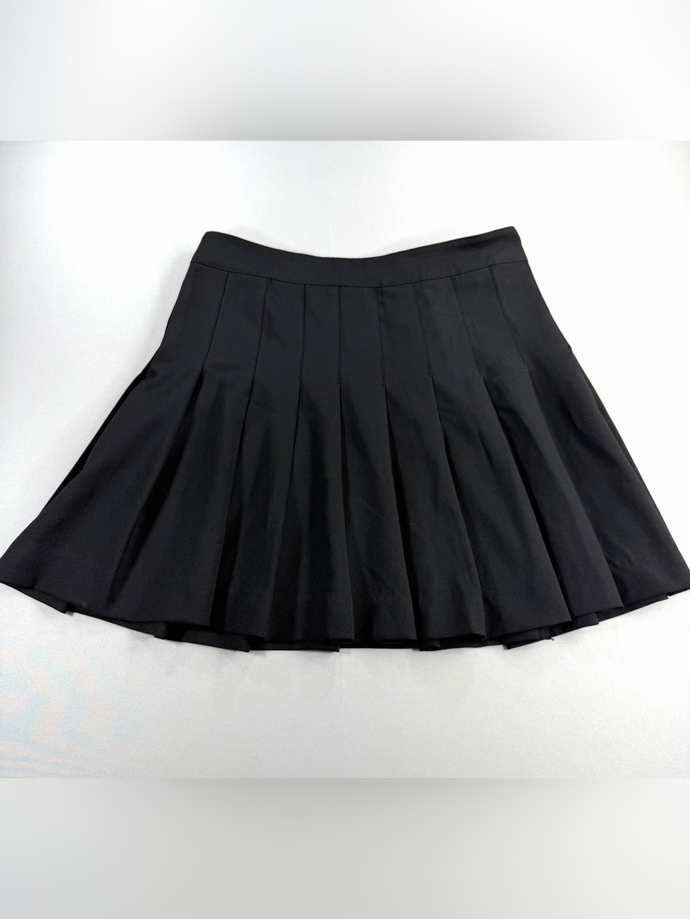 Love Tree Black Pleated Mini Skirt Size M Tennis Preppy Y2K Schoolgirl
